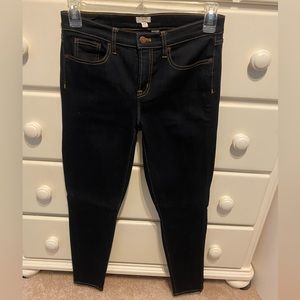 Jcrew dark wash jeans